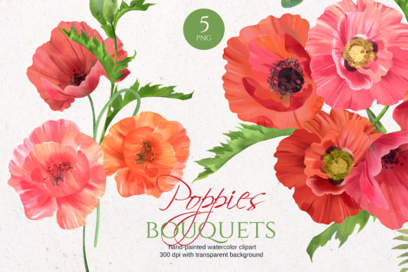 Discover the Charm of Floral Poppies Bouquets: A Versatile Design Solution