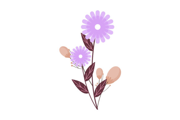 Embracing the Beauty of Floral Flowers Modern Art