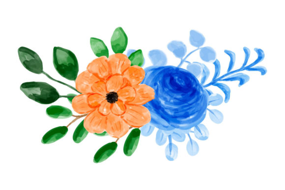 Enhance Your Design with Floral Arrangement Watercolor 3