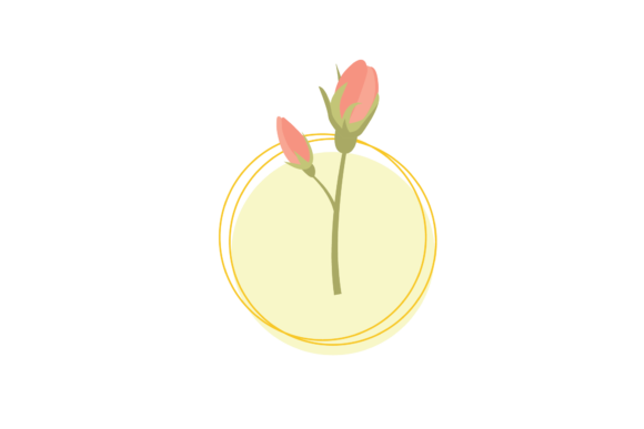 Enhancing Your Designs with the Flowers Bud Floral Icon SVG