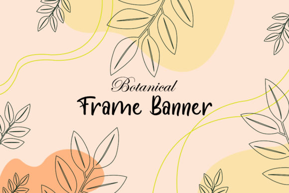 Floral Frame Tropical Spring: A Versatile Design for Your Creative Projects