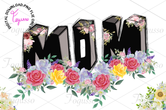 Mom is Floral Clip Art: Elevate Your Design Projects