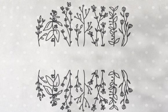 Wildflower Floral Monogram: Nature's Elegance
